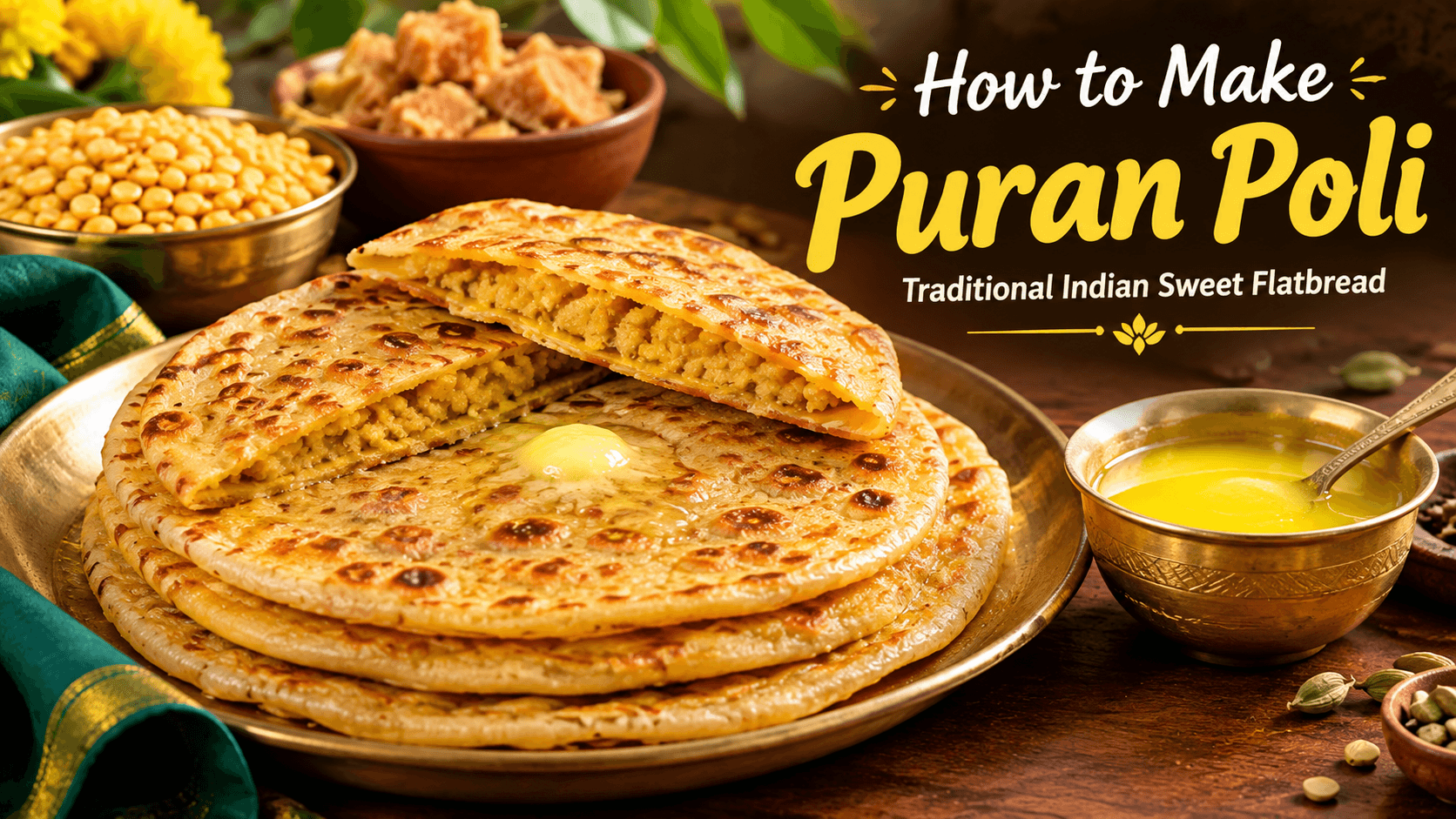 Puran Poli: Traditional Indian Sweet